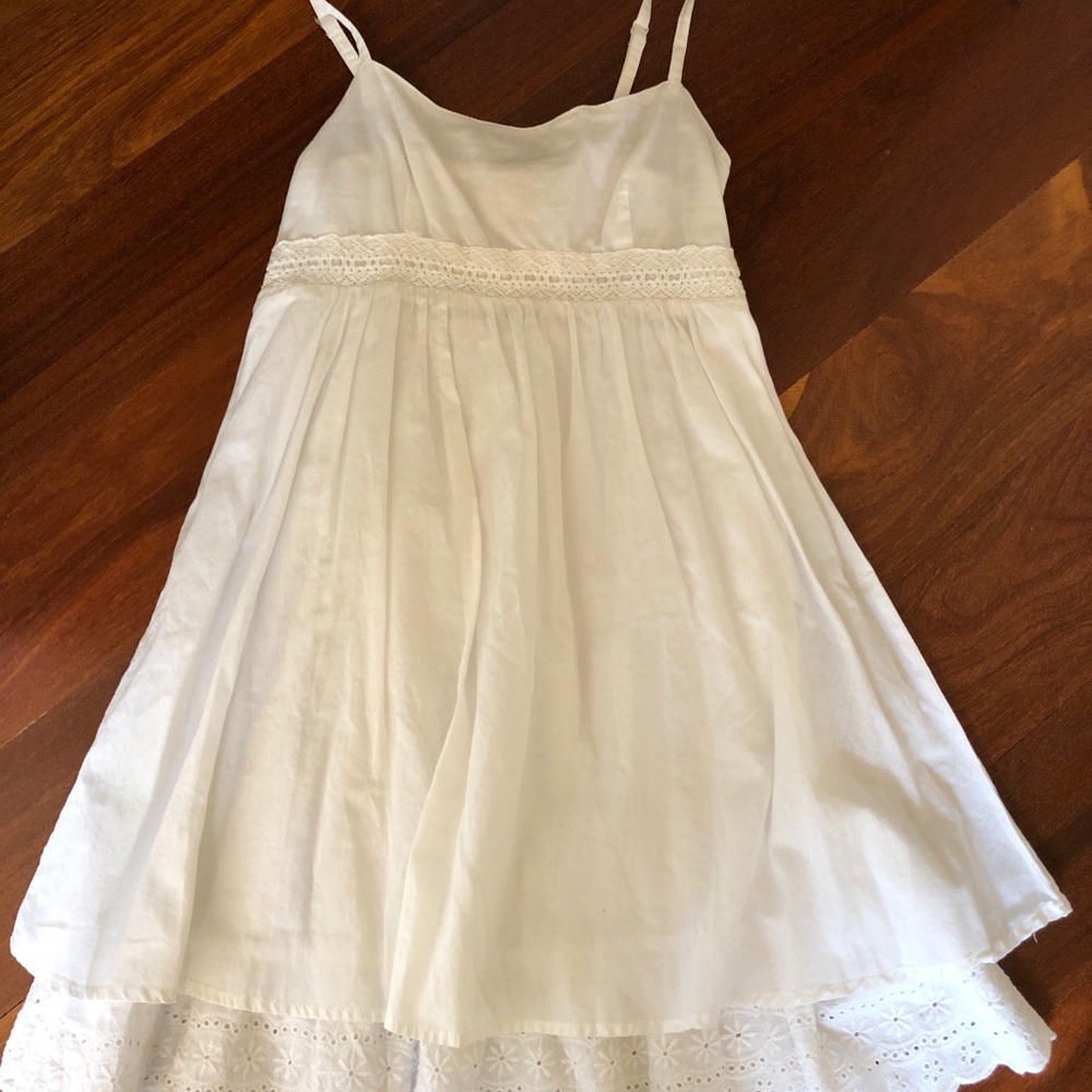 White summer dress